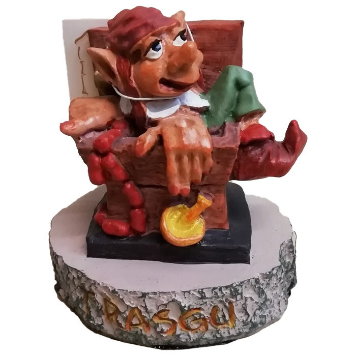 imagen figura personaje mitología asturiana Trasgu